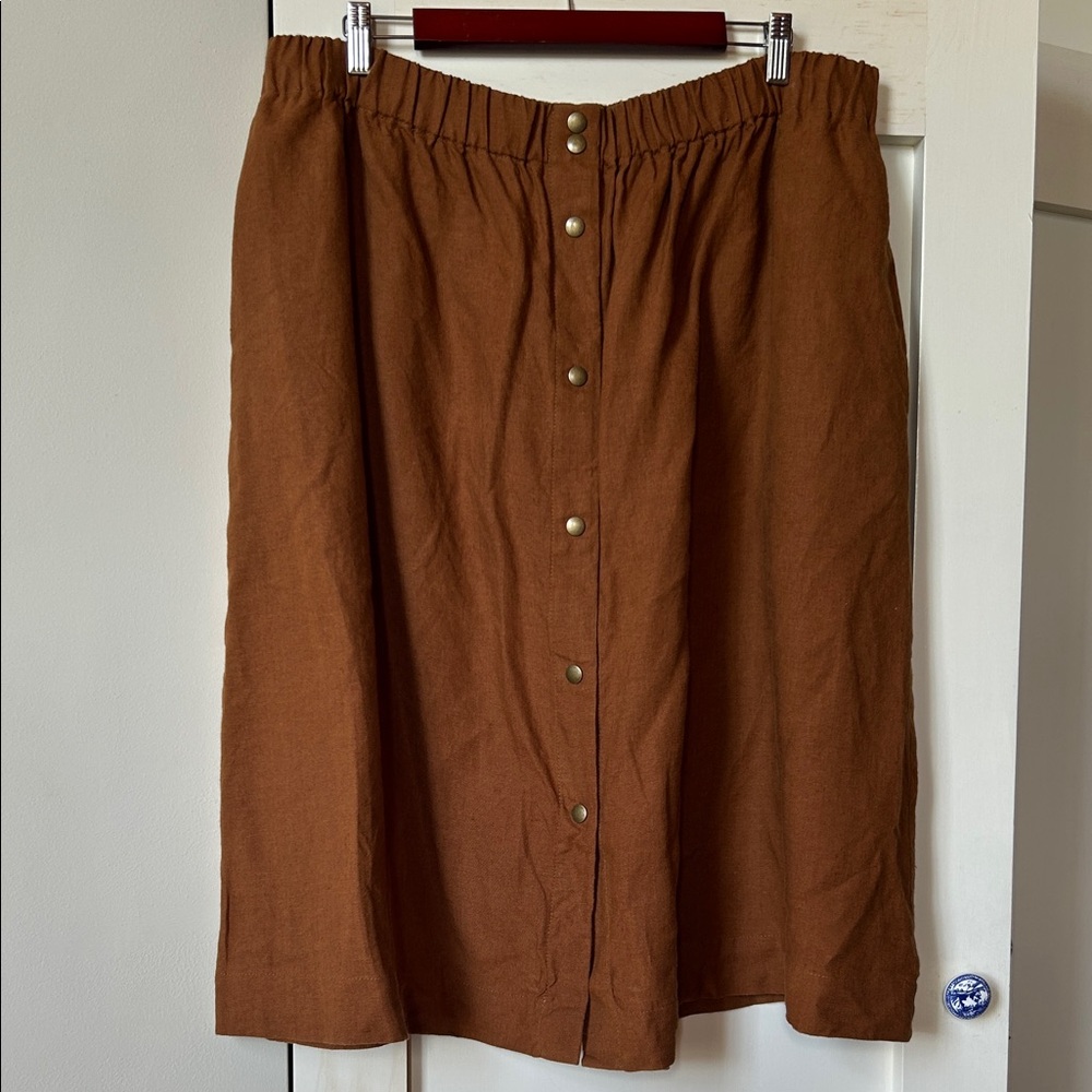 notPERFECTLINEN MARSEILLES skirt